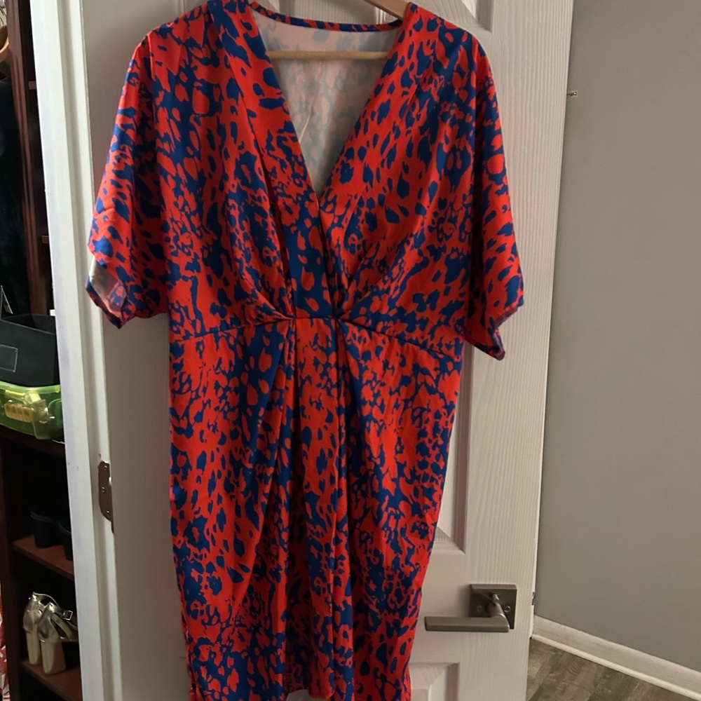 SHEIN Multicolor Patterned Fabric